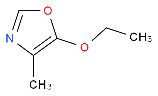 5-ethoxy-4-methyloxazole_分子结构_CAS_5006-20-2)