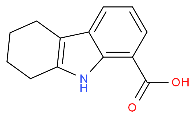 2,3,4,9-Tetrahydro-1H-carbazole-8-carboxylic acid_分子结构_CAS_65764-56-9)