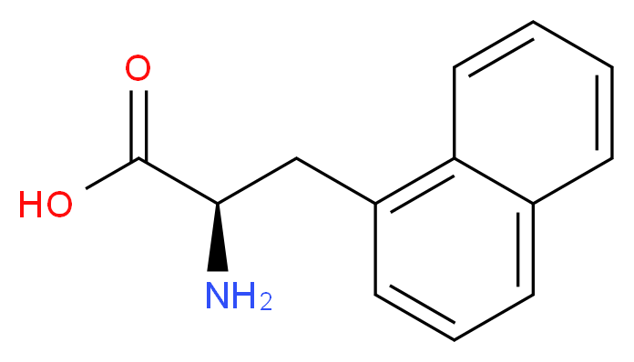 D-3-(1-NAPHTHYL)ALANINE_分子结构_CAS_78306-92-0)