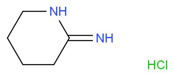 piperidin-2-imine hydrochloride_分子结构_CAS_16011-96-4