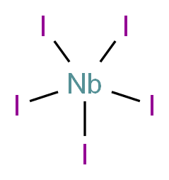 碘化铌(V)_分子结构_CAS_13779-92-5)