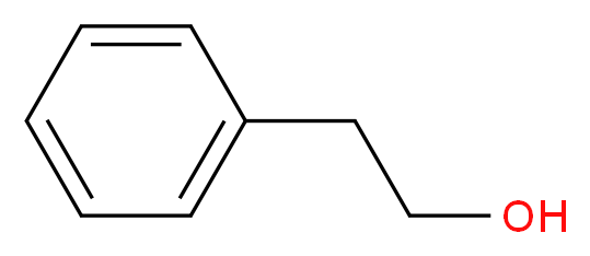 Phenethyl alcohol_分子结构_CAS_60-12-8)