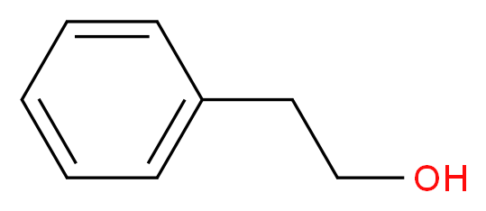 BENZYL CARBINOL_分子结构_CAS_60-12-8)