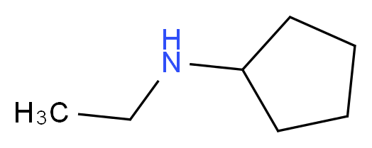 N-cyclopentyl-N-ethylamine_分子结构_CAS_45592-46-9)