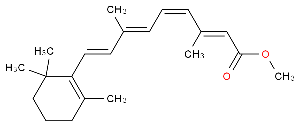 11-cis-Retinoic Acid Methyl Ester_分子结构_CAS_25428-67-5)