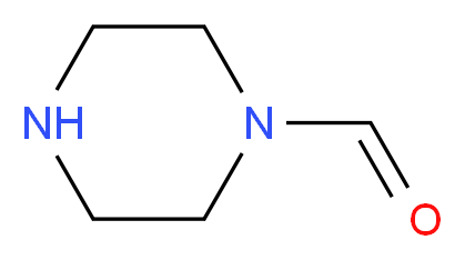 piperazine-1-carbaldehyde_分子结构_CAS_7755-92-2
