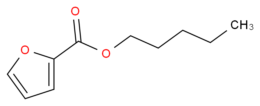 pentyl furan-2-carboxylate_分子结构_CAS_1334-82-3