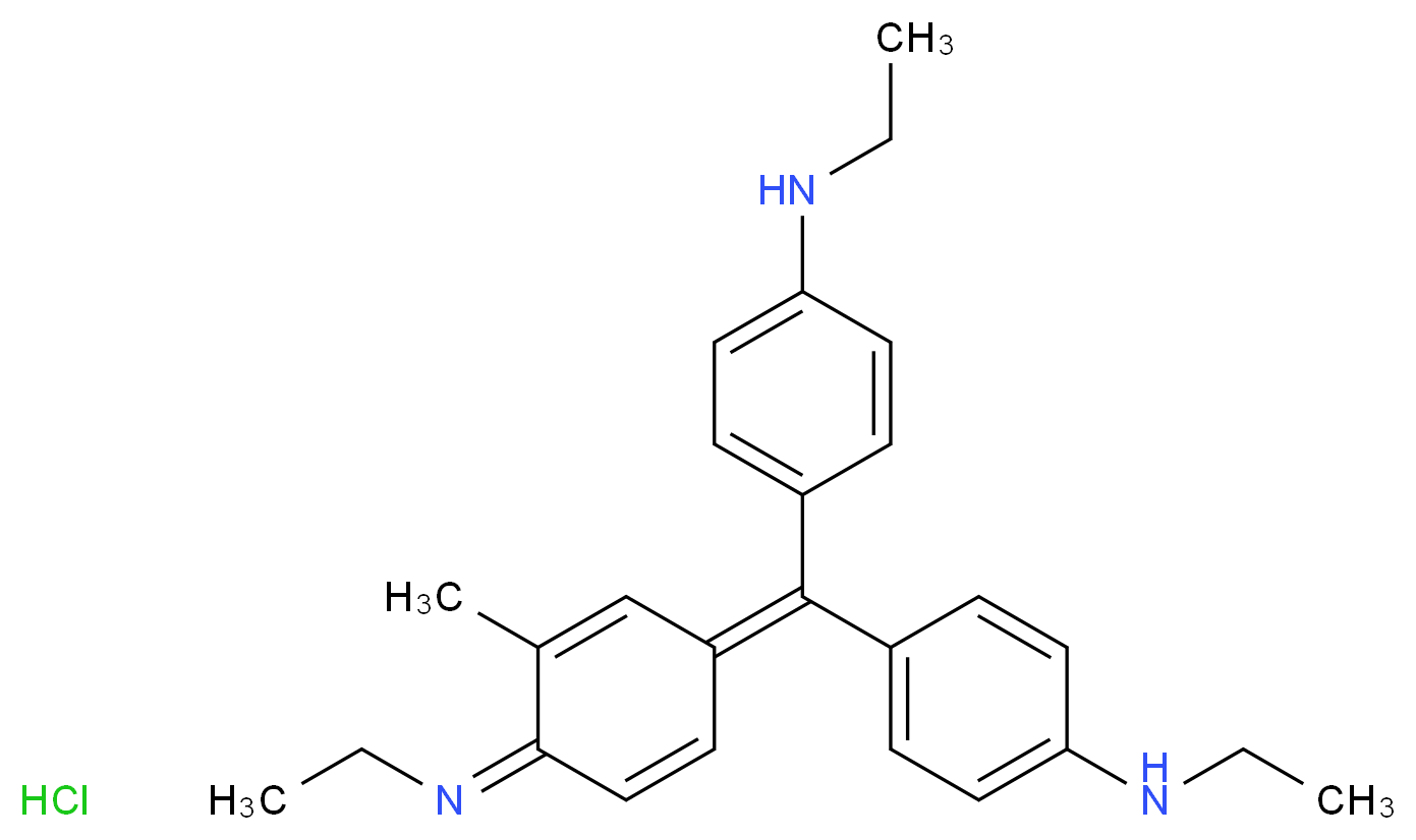 HOFFMAN'S VIOLET_分子结构_CAS_8004-86-2)