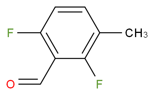 2,6-Difluoro-3-methylbenzaldehyde_分子结构_CAS_261763-34-2)