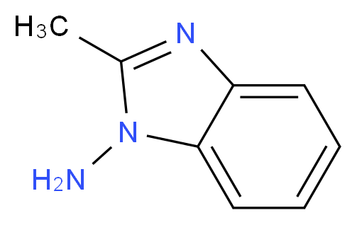 2-methyl-1H-1,3-benzodiazol-1-amine_分子结构_CAS_6299-93-0