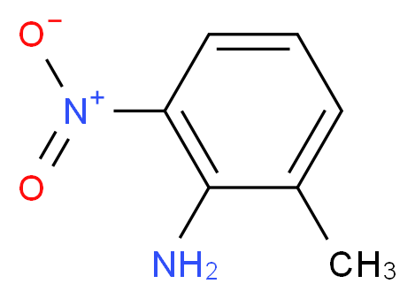 2-methyl-6-nitroaniline_分子结构_CAS_570-24-1