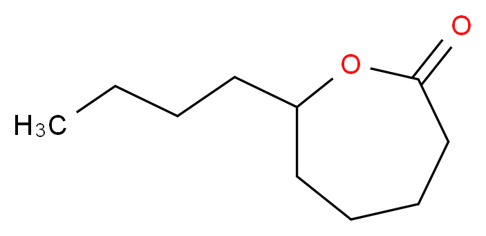7-butyloxepan-2-one_分子结构_CAS_5579-78-2