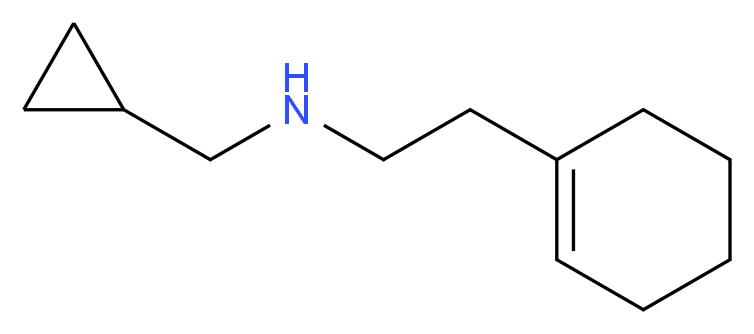 [2-(cyclohex-1-en-1-yl)ethyl](cyclopropylmethyl)amine_分子结构_CAS_356539-58-7