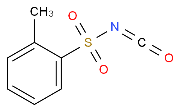 2-methylbenzene-1-sulfonyl isocyanate_分子结构_CAS_32324-19-9