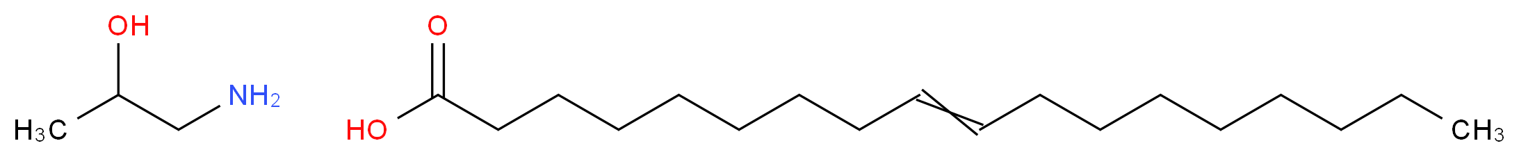 1-aminopropan-2-ol; octadec-9-enoic acid_分子结构_CAS_25525-60-4