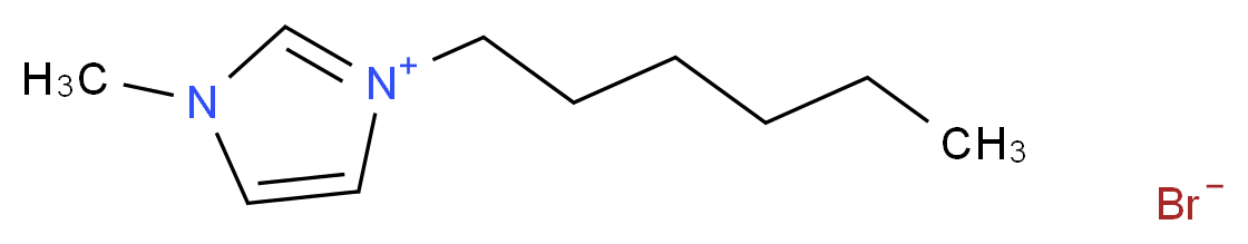 1-hexyl-3-methylimidazolium bromide_分子结构_CAS_85100-78-3)