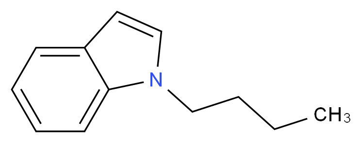 1-butyl-1H-indole_分子结构_CAS_22014-99-9