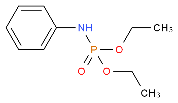 N-(diethoxyphosphoryl)aniline_分子结构_CAS_1445-38-1