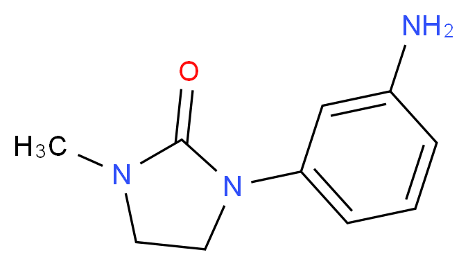 1-(3-Aminophenyl)-3-methylimidazolidin-2-one_分子结构_CAS_517918-82-0)