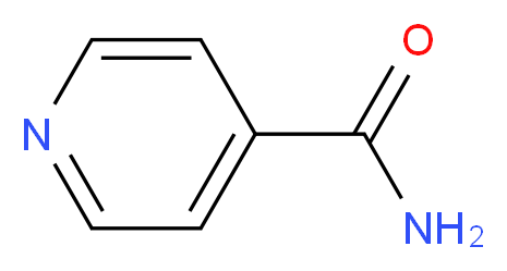 pyridine-4-carboxamide_分子结构_CAS_1453-82-3