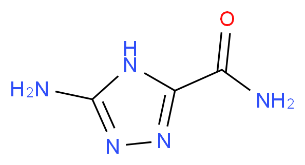 3-amino-1H-1,2,4-triazole-5-carboxamide_分子结构_CAS_60016-63-9)