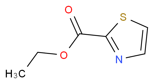 ethyl 1,3-thiazole-2-carboxylate_分子结构_CAS_14527-42-5