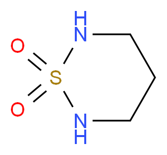 1,2,6-Ehiadiazinane 1,1-dioxide_分子结构_CAS_67104-89-6)