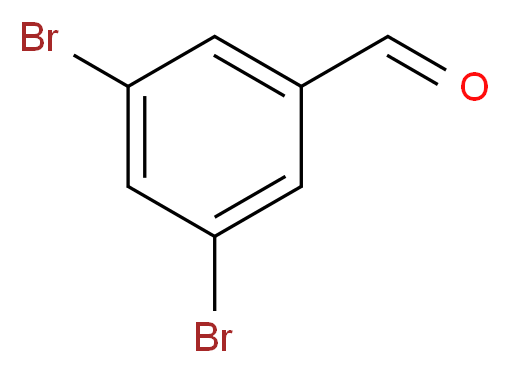 3,5-dibromobenzaldehyde_分子结构_CAS_56990-02-4