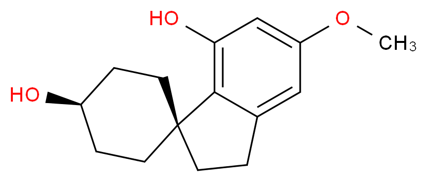 α-Cannabispiranol_分子结构_CAS_69636-83-5)