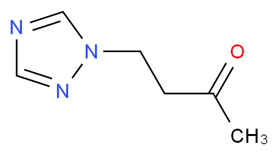 4-(1H-1,2,4-triazol-1-yl)butan-2-one_分子结构_CAS_)