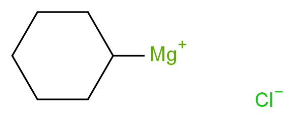 环己基氯化镁, 1M MeTHF 溶液_分子结构_CAS_931-51-1)