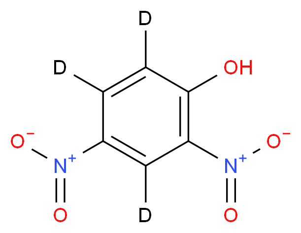 2,4-二硝基酚-3,5,6-d3_分子结构_CAS_93951-77-0)