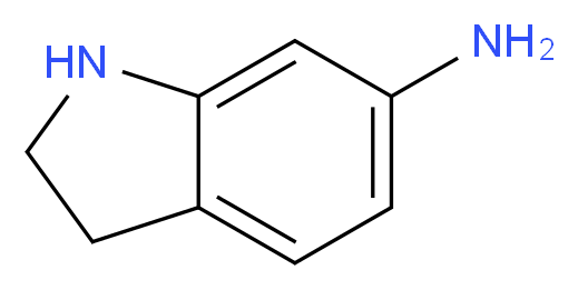 Indolin-6-amine_分子结构_CAS_28228-73-1)