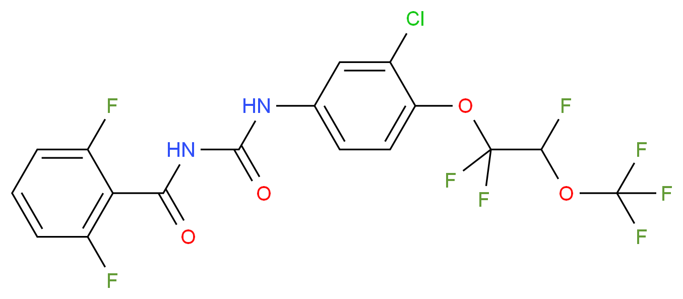 双苯氟脲_分子结构_CAS_116714-46-6)