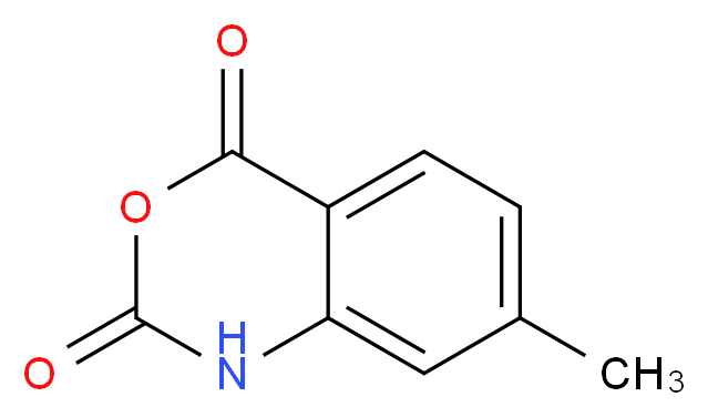 7-methyl-2H-3,1-benzoxazine-2,4(1H)-dione_分子结构_CAS_63480-11-5)