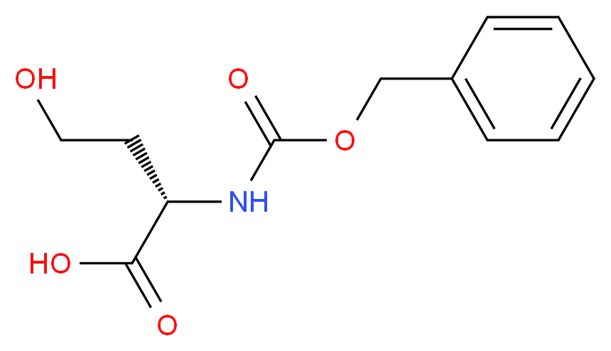 N-Carbobenzoxy-L-homoserine_分子结构_CAS_35677-88-4)