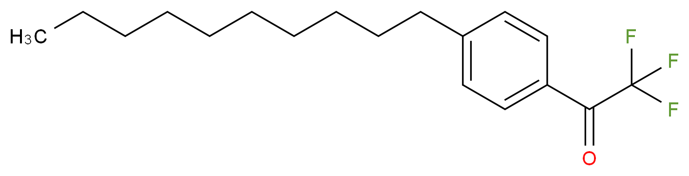 4'-(Decyl)-2,2,2-trifluoroacetophenone_分子结构_CAS_100444-41-5)