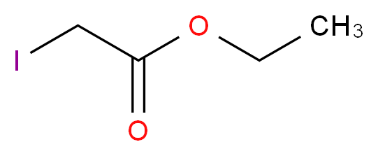 碘代醋酸乙酯_分子结构_CAS_623-48-3)