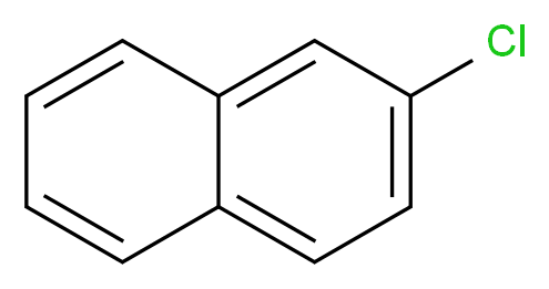 2-chloronaphthalene_分子结构_CAS_91-58-7