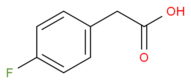 2-(4-fluorophenyl)acetic acid_分子结构_CAS_405-50-5)