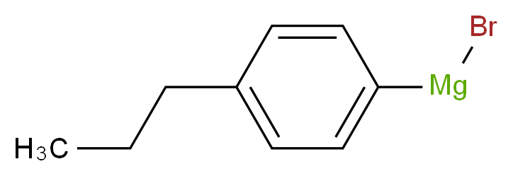 4-正丙基苯基溴化镁 溶液_分子结构_CAS_87942-08-3)