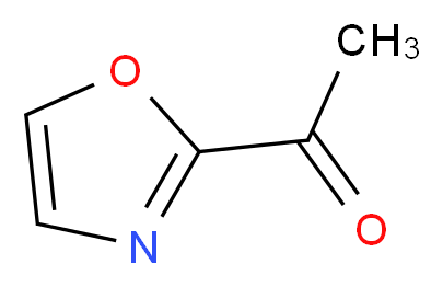 1-(Oxazol-2-yl)ethanone_分子结构_CAS_77311-07-0)