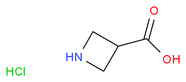 Azetidine-3-carboxylic acid hydrochloride_分子结构_CAS_102624-96-4)