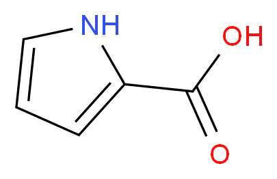 吡咯-2-羧酸_分子结构_CAS_634-97-9)