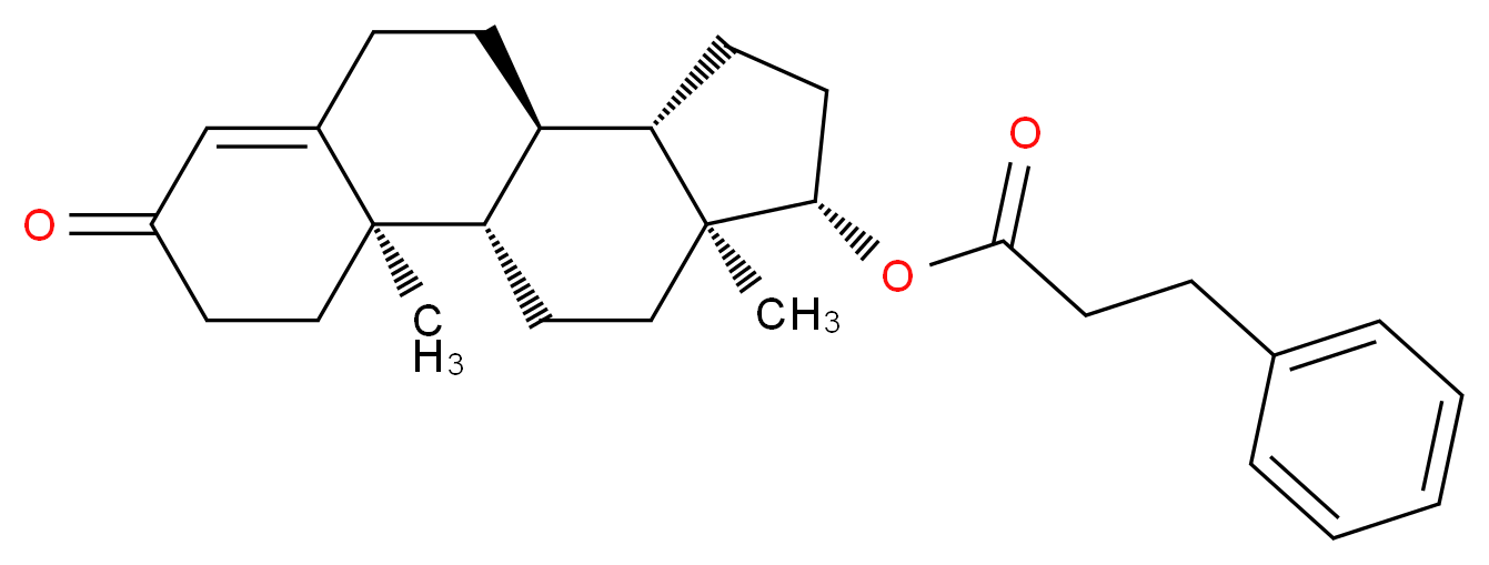 睾酮-17-苯基丙酸酯_分子结构_CAS_1255-49-8)