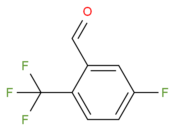 5-Fluoro-2-(trifluoromethyl)benzaldehyde_分子结构_CAS_90381-08-1)