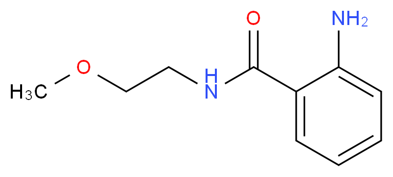 2-Amino-N-(2-methoxyethyl)benzamide_分子结构_CAS_459836-89-6)