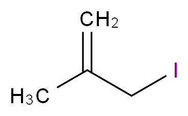 3-iodo-2-methylprop-1-ene_分子结构_CAS_3756-30-7