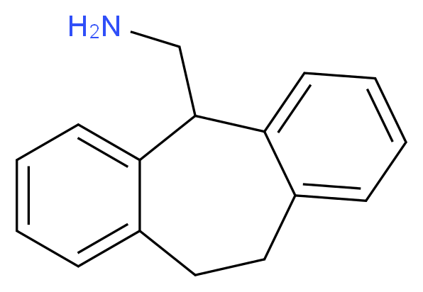 (10,11-Dihydro-5H-dibenzo[a,d][7]annulen-5-yl)methanamine_分子结构_CAS_7351-49-7)