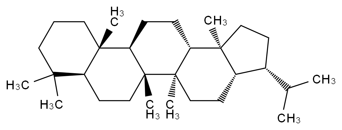 17β(H),21β(H)-藿烷 溶液_分子结构_CAS_471-62-5)